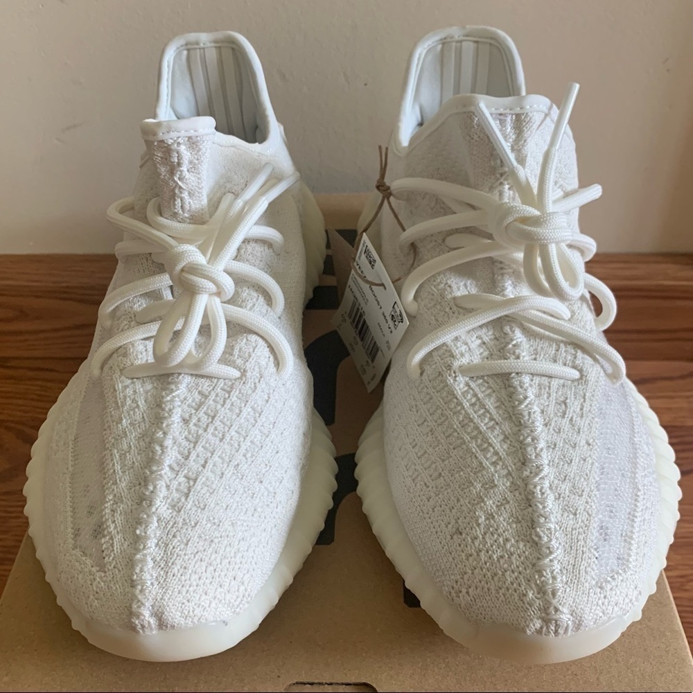 YEEZY BOOST Adidas 350 V2 Sneakers Shoes BONE Men’s size 7 Women’s size 8.5 - Picture 14 of 15